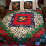 Christmas Quilt by Lady Bird Quilts