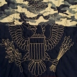 Design on Military Quilt