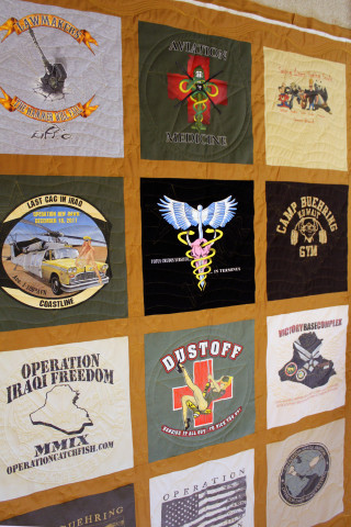 Military Quilt for LTC Gary Louden