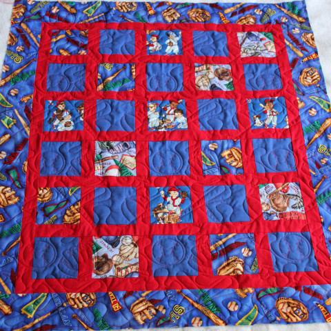 Little Boy’s Baseball Quilt