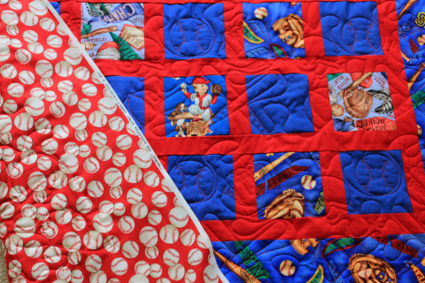 Little Boy’s Baseball Quilt