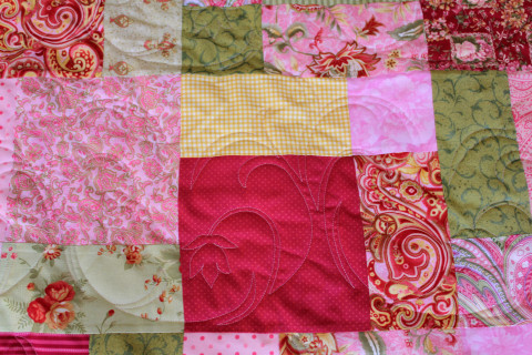 Pink Three Six Nine Quilt