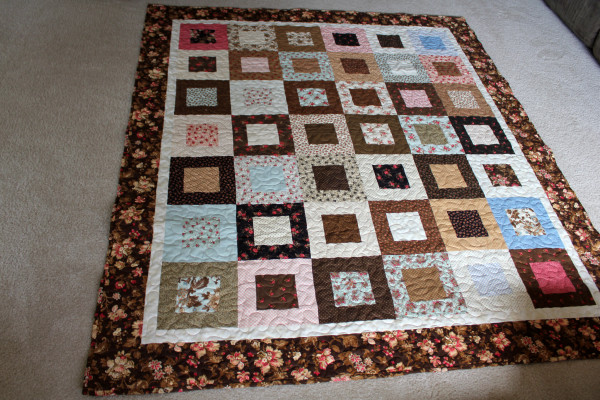 Square in a Square Quilt