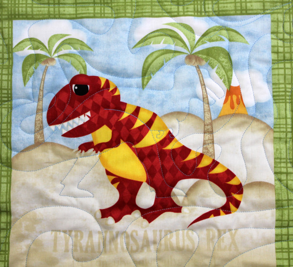 Dinosaur Baby Quilt