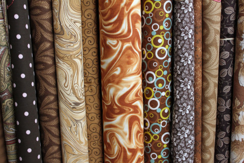 Warm Earth Tones Cotton Prints