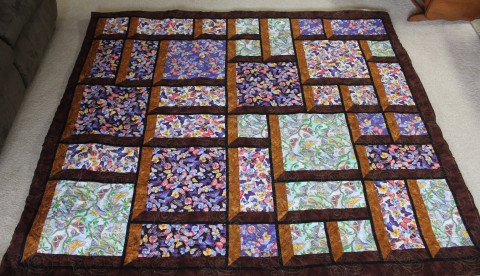 Butterfly Window Pane Quilt