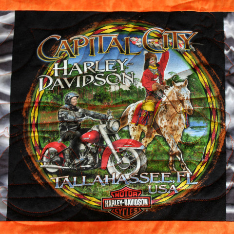 Harley-Davidson T-Shirt Quilt