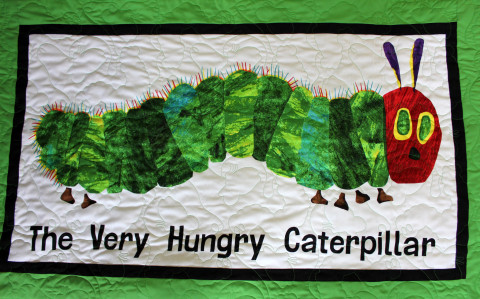 The Very Hungry Caterpillar Quilt