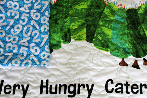 The Very Hungry Caterpillar Quilt