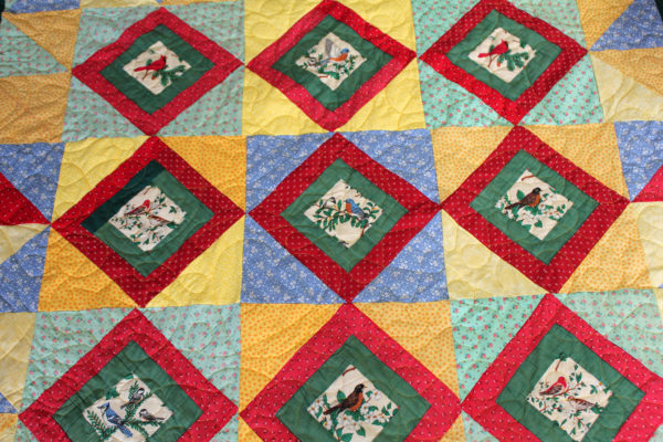 Birds with Lots of Love Quilt