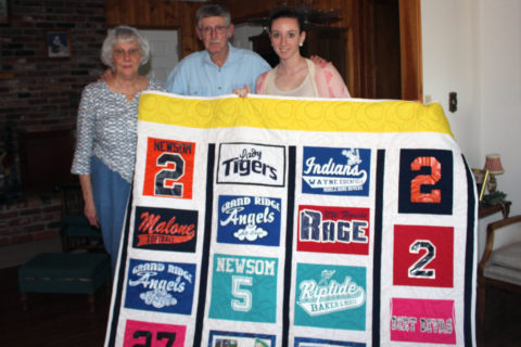 Sara’s Softball Quilt