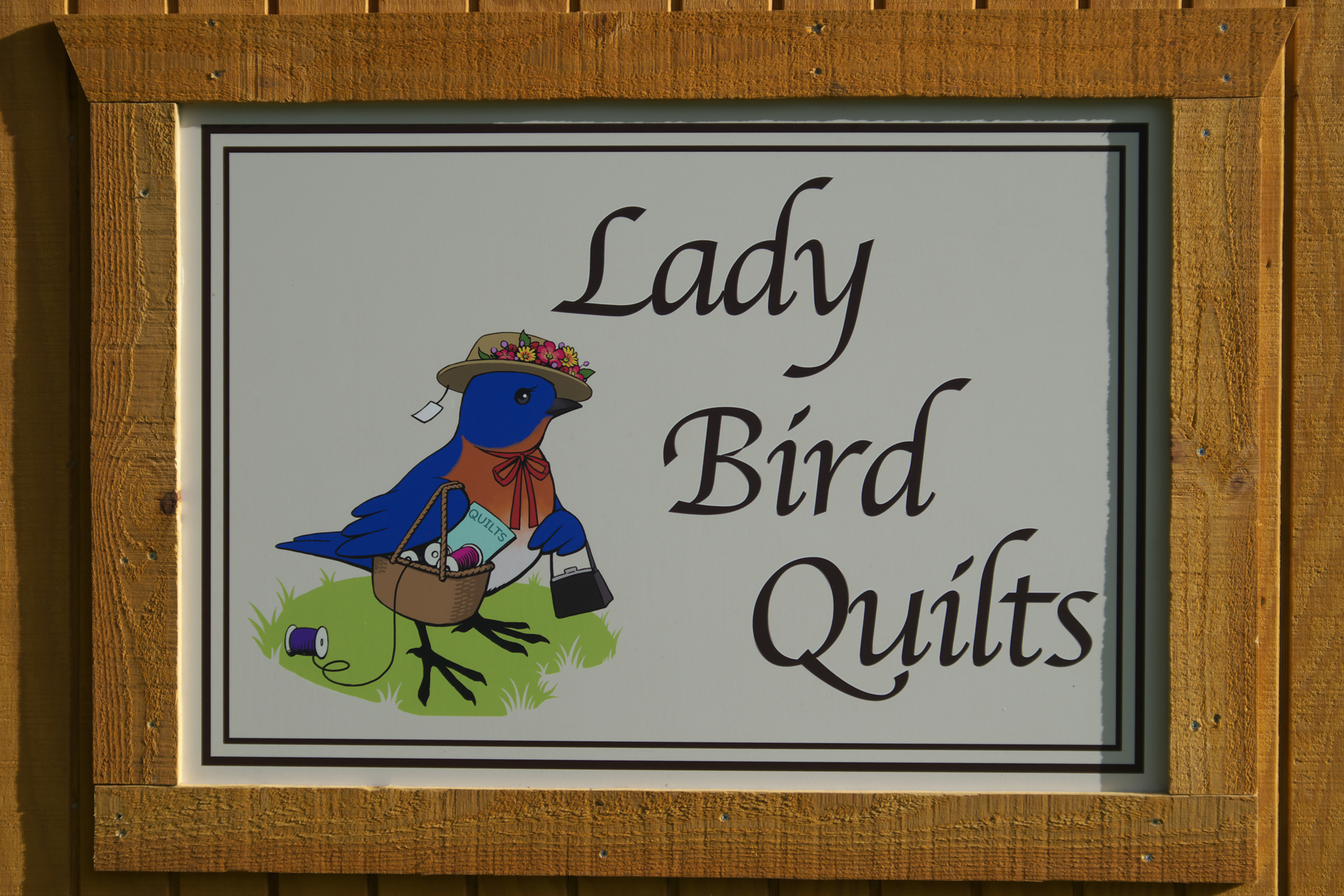 Lady Bird Quilts Sign
