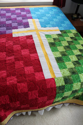 Leigh’s Cross Quilt