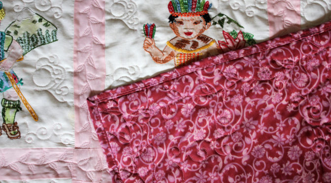 Dolls From Around The World Quilt
