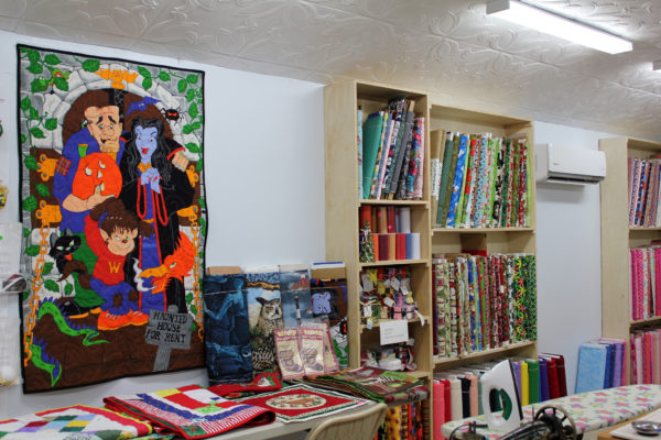 Lady Bird Quilts inside shop