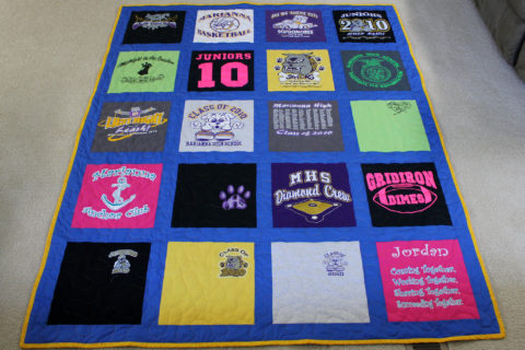 Jordan’s T-Shirt Quilt