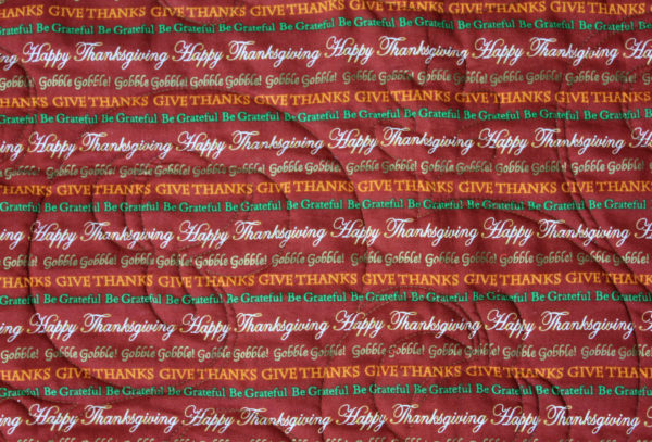 Reversible Halloween and Thanksgiving Throw