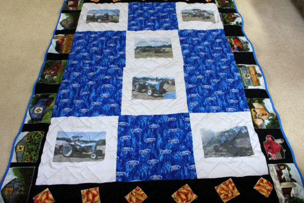 Ford Tractor Quilt