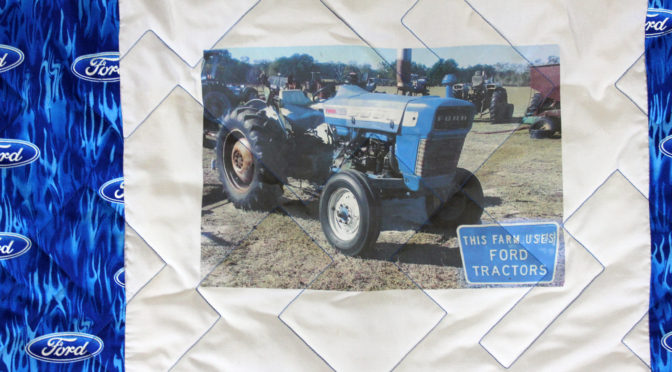 Charles Gilley’s Ford Tractor Quilt