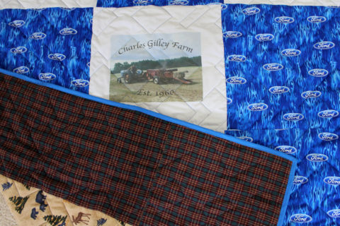 Ford Tractor Quilt