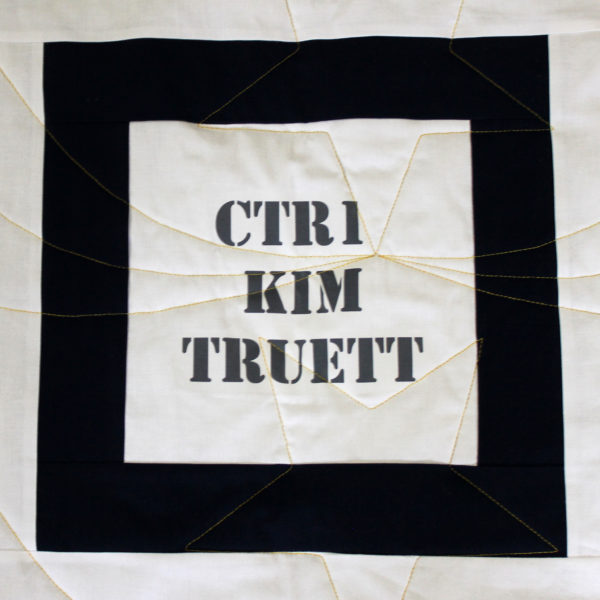 US Navy CTR Throw for Kim Truett