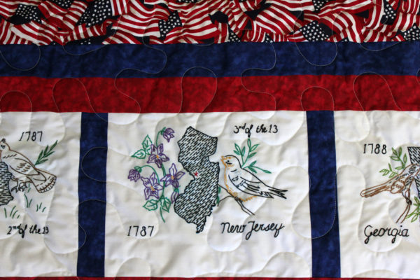 State Birds and Flowers Quilt