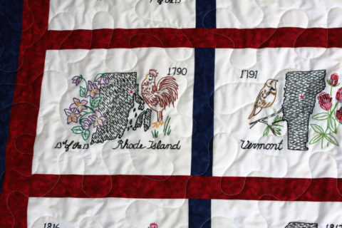 State Birds and Flowers Quilt