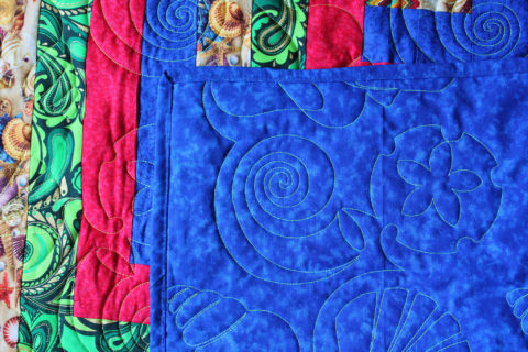 Elemental Spiral Quilt