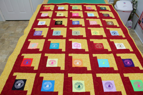 Dale Guthrie Retirement Quilt