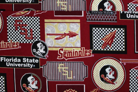FSU Seminoles Patch Print