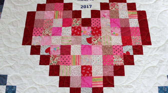 Hearts in Hearts Quilt