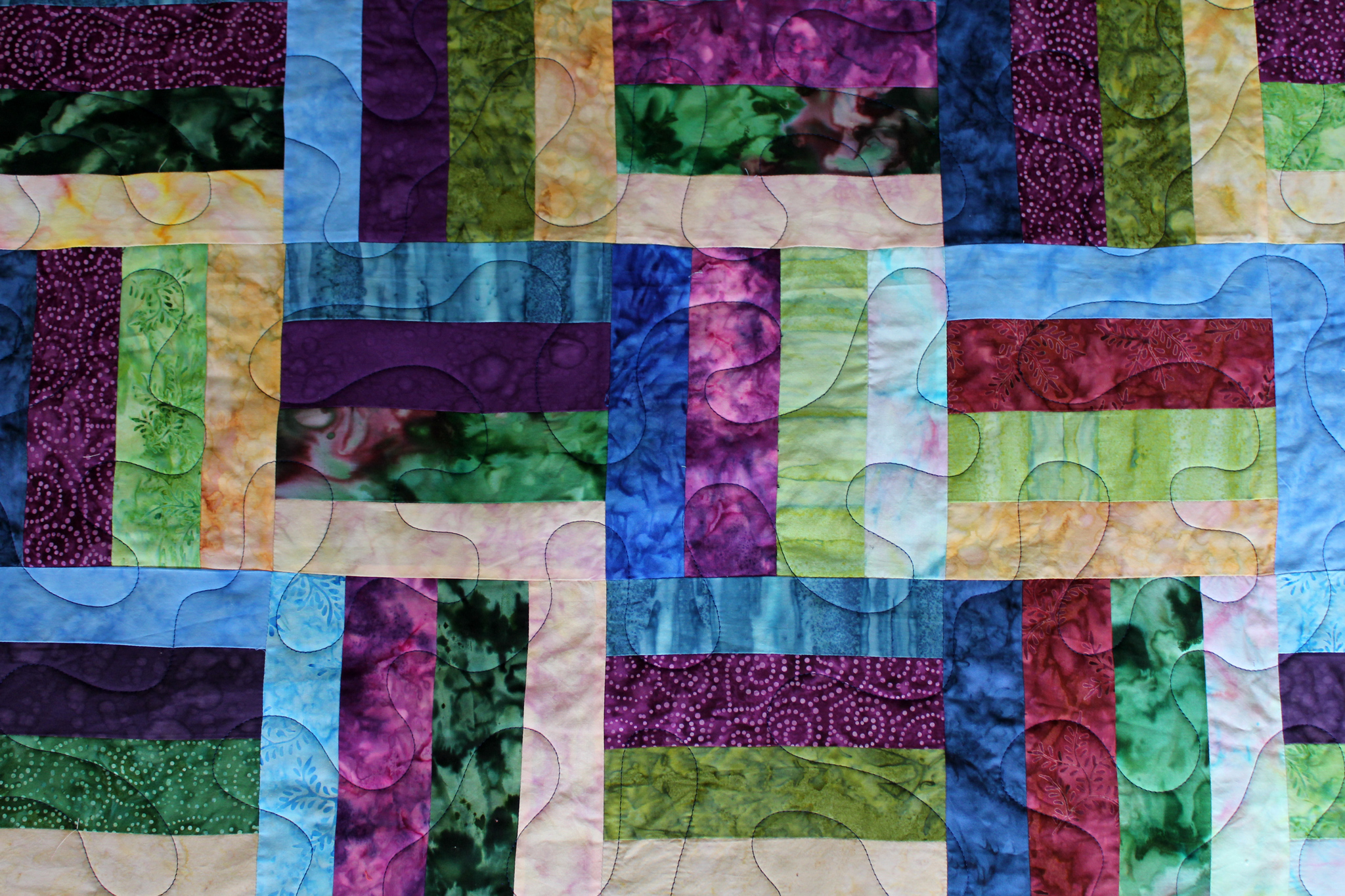 Ann s Split Rail Fence Quilt Lady Bird Quilts