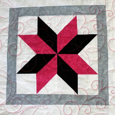 Stars and Interlocking Squares Quilt