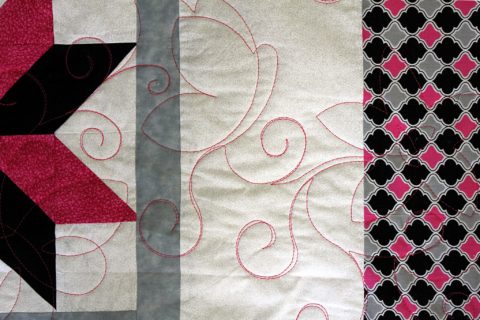 Stars and Interlocking Squares Quilt