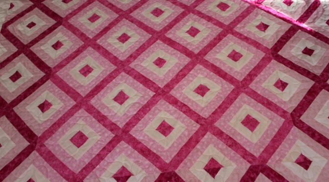 Pink Summer In The Park Quilt!