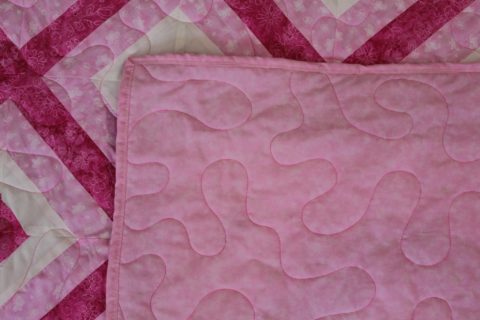 Pink Summer In The Park Quilt