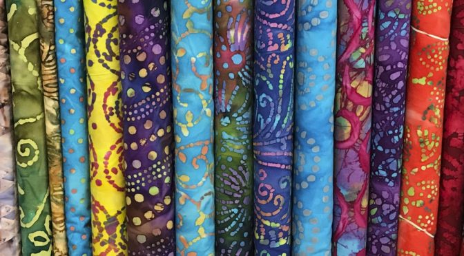 Brilliant Colors at Lady Bird Quilts!