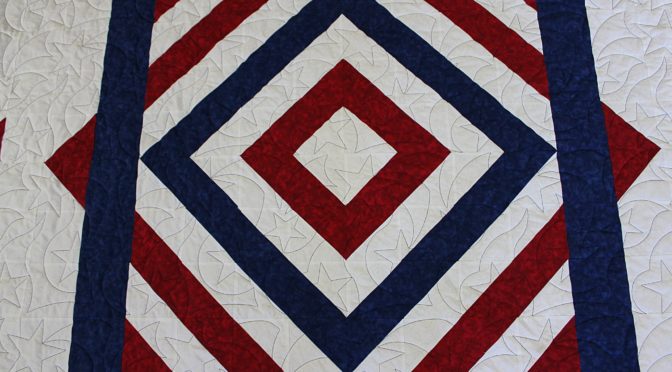 Patriotic Thicketty Mountain Quilt