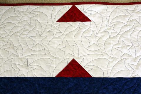 Patriotic Thicketty Mountain Quilt