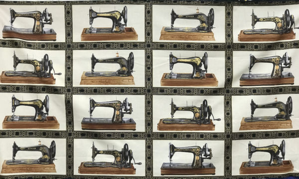 Classic Sewing Machine Panel
