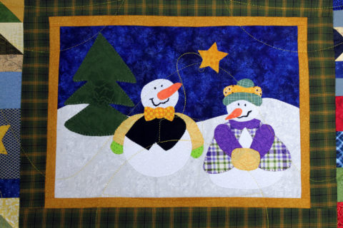 Christmas Appliqué Quilt