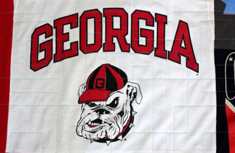 No Sash Georgia T-Shirt Quilt