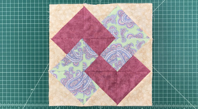 Sewing Class 2019 Scrappy Quilt Block 2: Card Trick
