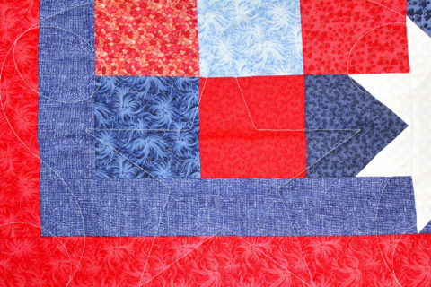 Red, White & Blue Throw