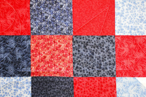 Red, White & Blue Throw