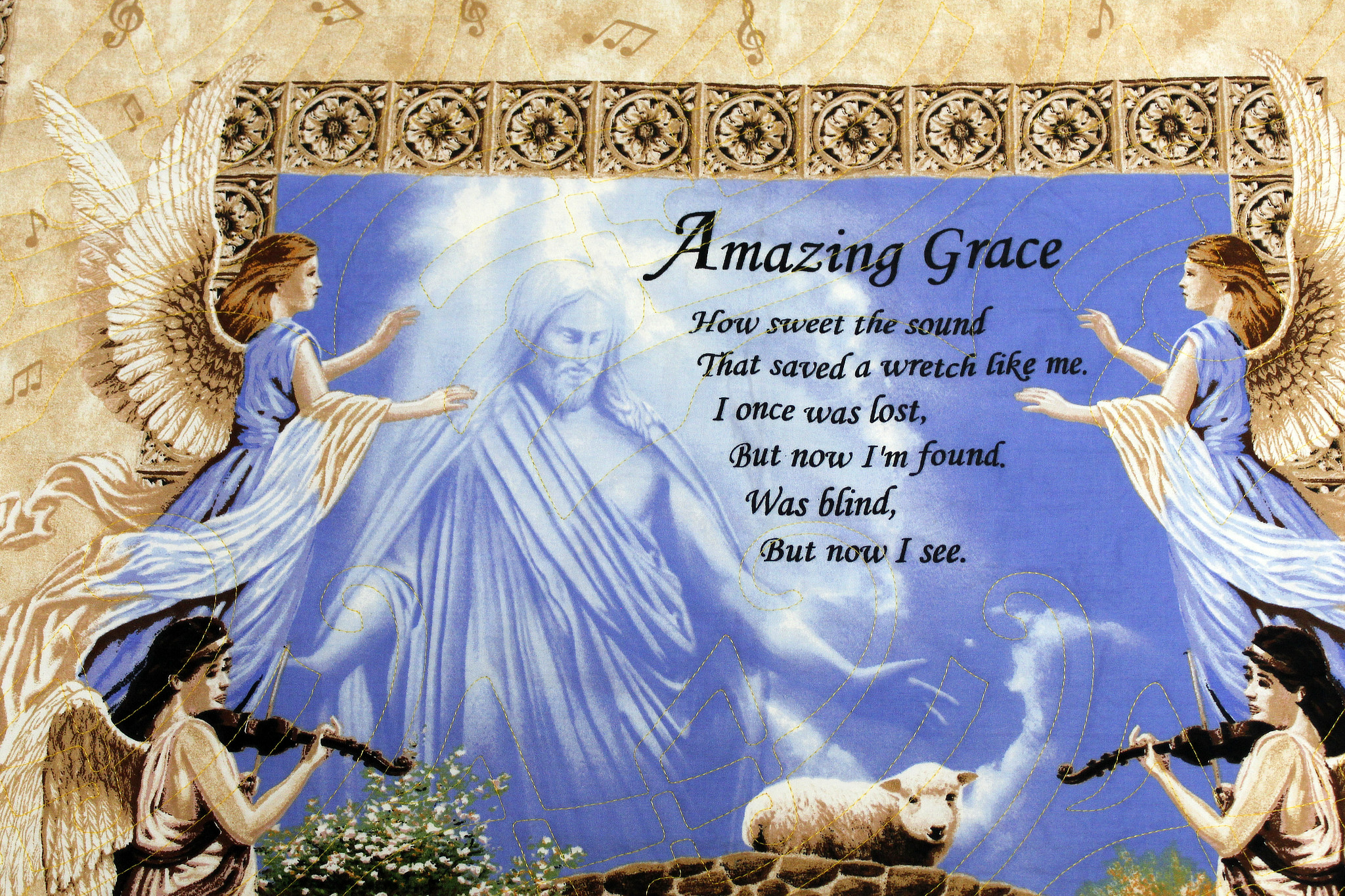 Amazing Grace Throw