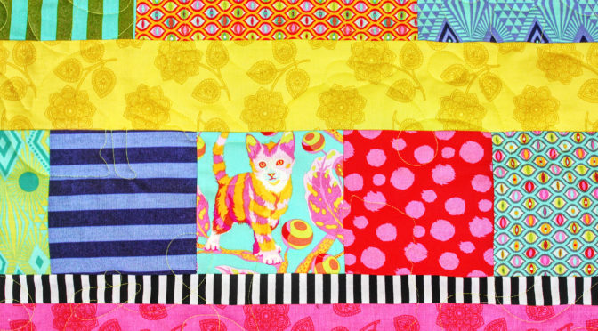 Colorful Cats Quilt!