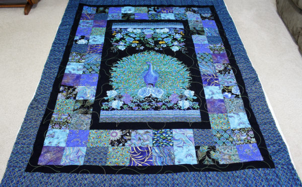 Jeanne’s Peacock Quilt