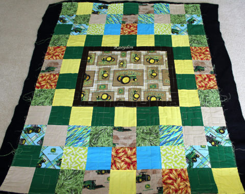 John Deere Tractor Quilt