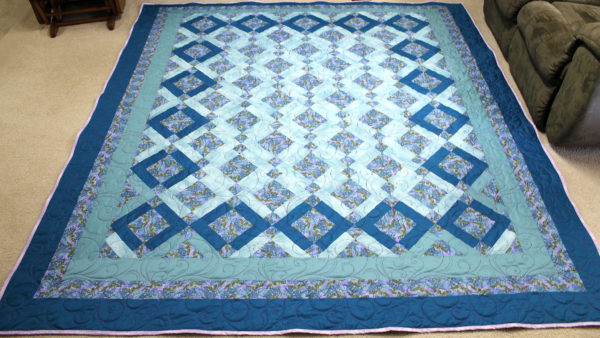 Teal and Mint Quilt